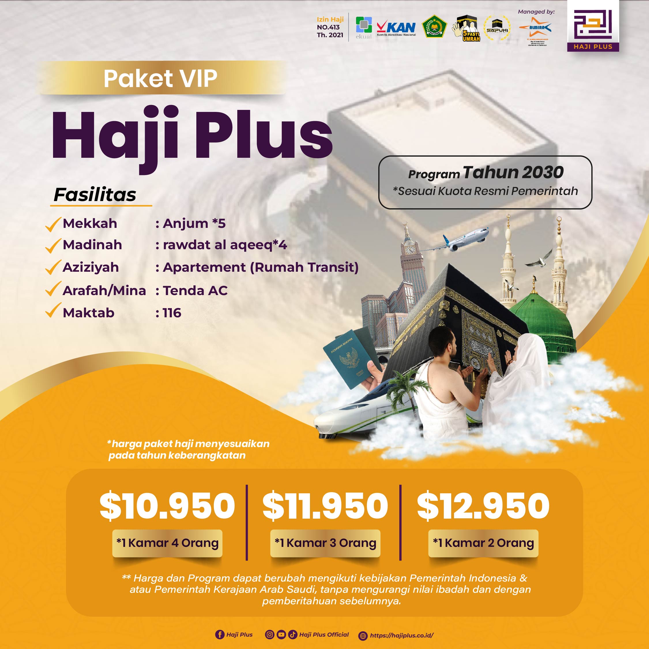 Biaya Haji Plus 2024 Hotel Bintang 5 9810